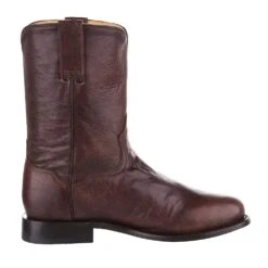 Roper NRS Exclusive Mens Brown Rugged Roper Round Toe Boot 09-020-0199-0004 -Western Cowboy Store 09 020 0199 0004 4