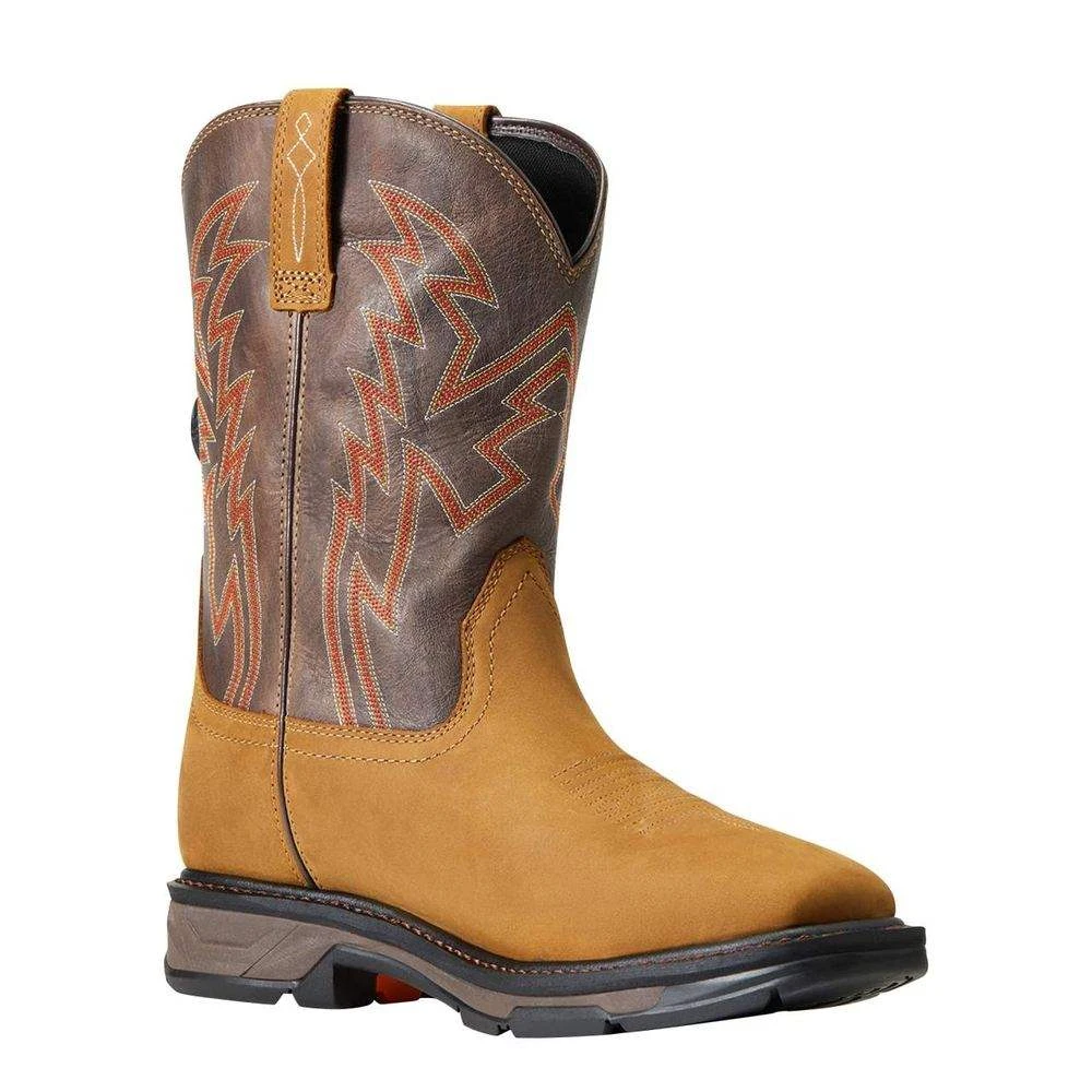 Ariat Men`s Workhog XT Boa H20 Aged Bark 11` Brown Top Soft Toe Work Boot 6 Ariat Men`s Workhog XT Boa H20 Aged Bark 11` Brown Top Soft Toe Work Boot - Image 4