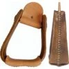 NRS Rawhide Covered 3in. Angled Roper Stirrup -Western Cowboy Store 1033 default l