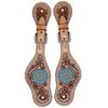 Rafter T Ranch Company Kids Zuni Turquoise Spur Straps -Western Cowboy Store 105738 default l
