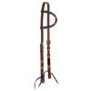 Circle Y Saddlery Beaded Multi Color Single Ear Headstall
