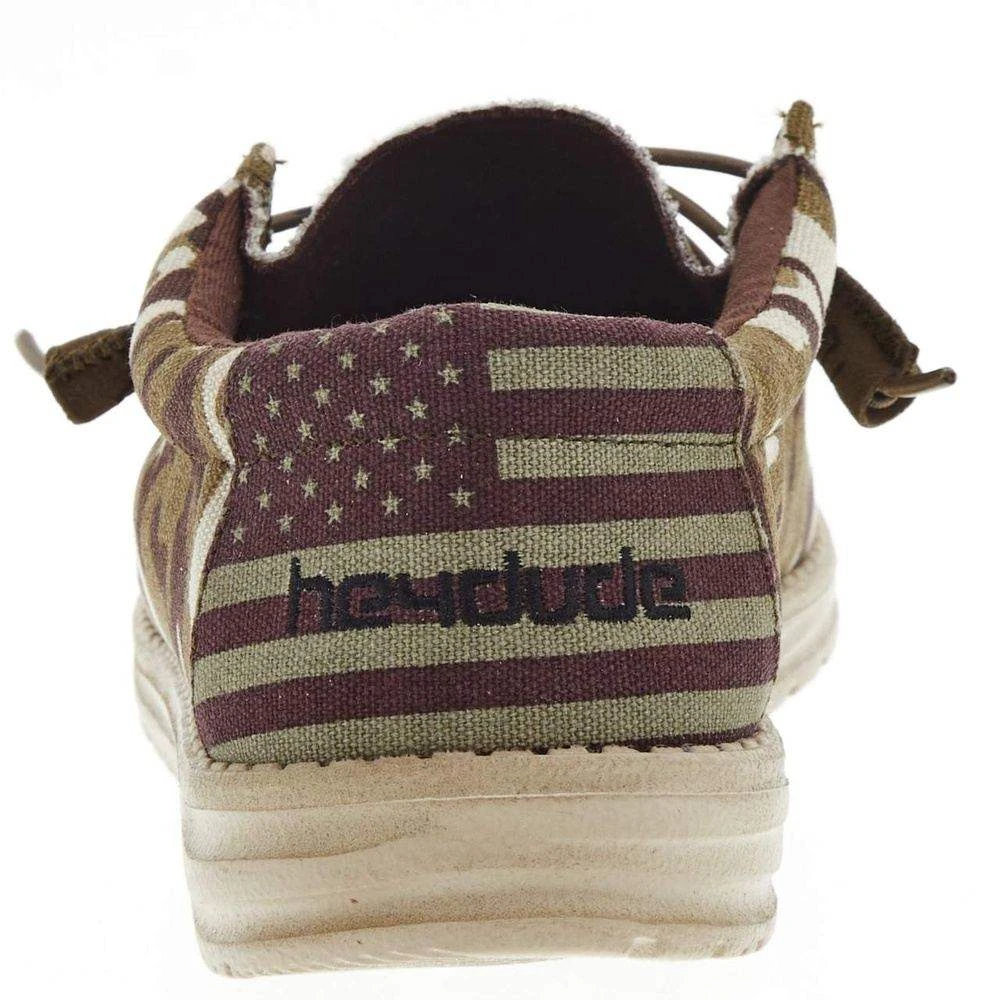 Heydude Mens Hey Dude Wally Camo Flag 6 Heydude Mens Hey Dude Wally Camo Flag - Image 4