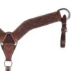 Martin Saddlery 2 3/4in. Chocolate Alpine Flower Breast Collar -Western Cowboy Store 112604 default l
