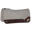 Best Ever Pads Kush 1 Inch Felt Saddle Pad With Chocolate Elephant Wear Leathers -Western Cowboy Store 116615 default l