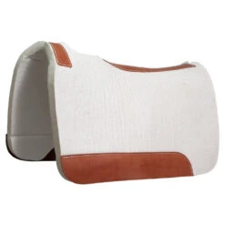 Mustang Contoured 100% Pressed Wool Pad