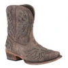 Roper Footwear Women's Brown Distressed With Chromatic Brown Eagle Booties 2 Roper Footwear Women's Brown Distressed With Chromatic Brown Eagle Booties -Western Cowboy Store 118468 default l