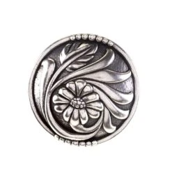 Rino Inc 1 1/2in Single Flower Floral Concho