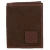 STS Ranch Wear Men's Chocolate Canvas Hidden Cash Wallet -Western Cowboy Store 125247 default l