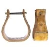 NRS 3in Brass Bound Wood Bell Stirrups -Western Cowboy Store 131394 default l