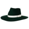 Women's M+F Green With Gold Band Fashion Hat -Western Cowboy Store 131472 default l