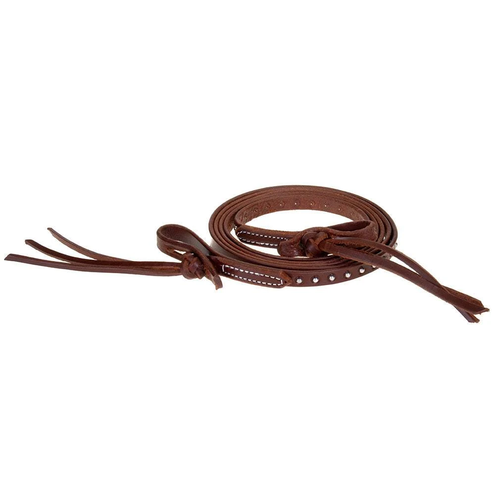 NRS Dotted Roping Rein W/Pineapple Knot 3 NRS Dotted Roping Rein W/Pineapple Knot