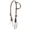 Martin Saddlery Chocolate Skirting Leather Gag Single Ear Headstall -Western Cowboy Store 134192 default l
