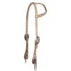 Cashel Company Natural Brown Buckstitched Single Ear Headstall -Western Cowboy Store 134238 default l