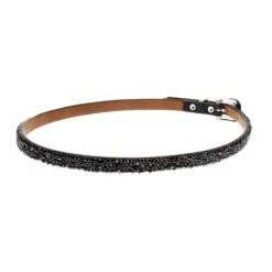 MF Alamo Black 7/16` Sparkle Hat Band