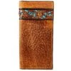 Gem Dandy Accessories Roper Floral Overlay Rodeo Wallet -Western Cowboy Store 143932 default l
