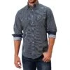 Men's Roper Navy Arrow Print Shirt -Western Cowboy Store 145329 default l