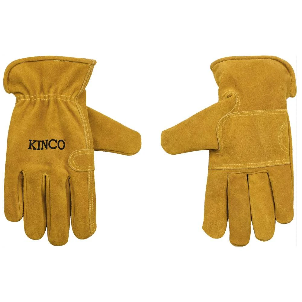 Kinco Gloves Suede Cowhide Double Palm Driver Gloves 3 Kinco Gloves Suede Cowhide Double Palm Driver Gloves