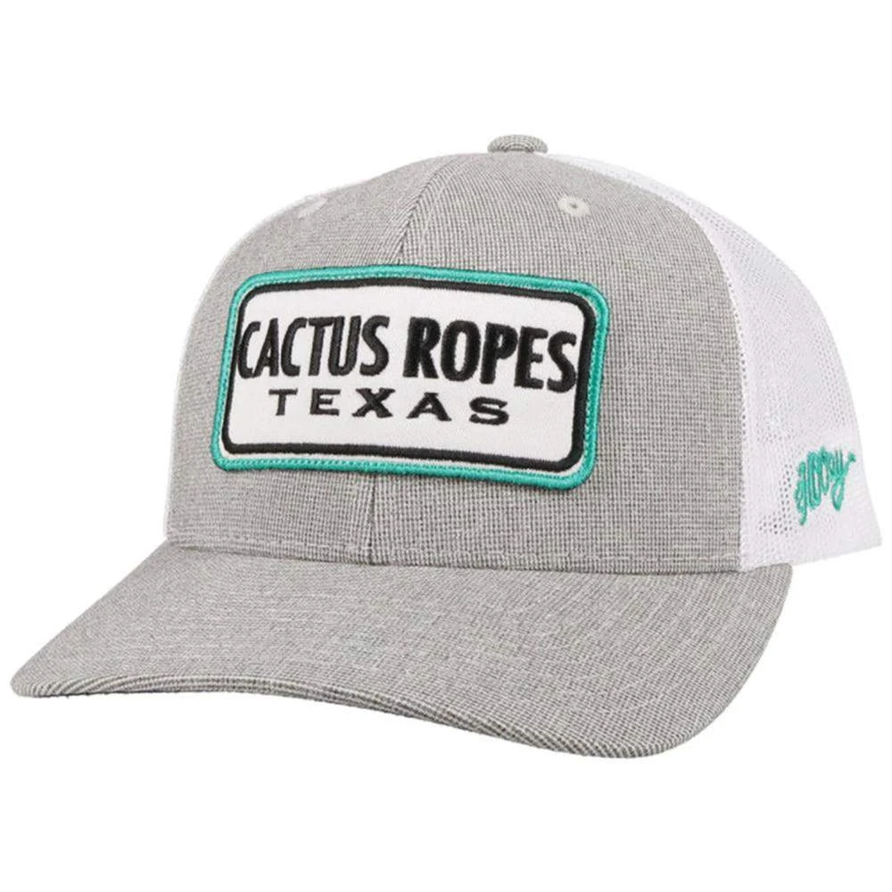 Hooey Cactus Ropes Grey/White Cap 3 Hooey Cactus Ropes Grey/White Cap
