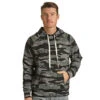 Rock N Roll Cowboy Men's Camo Printed Hoodie