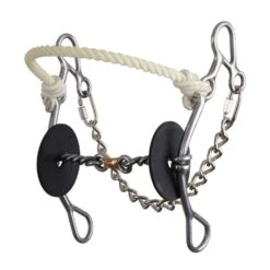Reinsman Martha Josey Go Around Rope Nose Combo Gag Bit