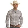 Panhandle Mens Long Sleeve Button -Western Cowboy Store 162623 default l