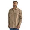 Wrangler Men's Performance Long Sleeve Shirt -Western Cowboy Store 162946 default l