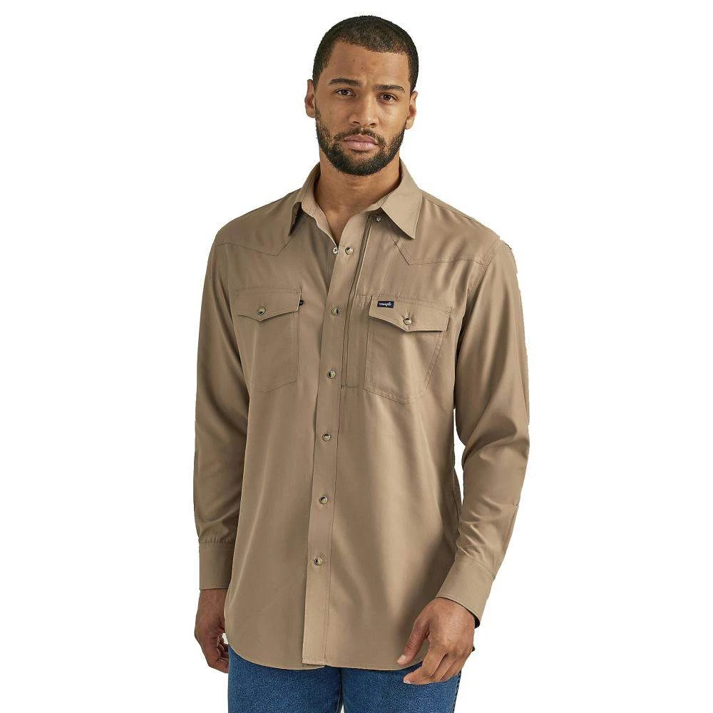 Wrangler Men's Performance Long Sleeve Shirt 3 Wrangler Men's Performance Long Sleeve Shirt
