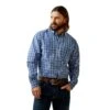 Ariat Men's Pro Series Lonnie Fitted Shirt -Western Cowboy Store 163539 default l