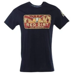 Red Dirt Hat Company Longhorn Skull Tee