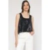 Entro Womens Black Sequin Tank -Western Cowboy Store 165145 default l