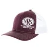 NRS Ride Ready Maroon/White Cap 1 NRS Ride Ready Maroon/White Cap -Western Cowboy Store 165183 default l