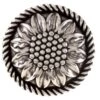 Rino Inc 1in Sunflower Concho -Western Cowboy Store 200312 599038