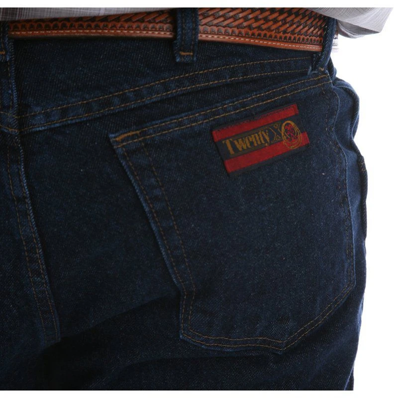 Wrangler Men's 20X Original Fit Stone Dark Jeans 5 Wrangler Men's 20X Original Fit Stone Dark Jeans - Image 3