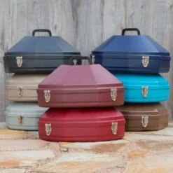 Hat Cans By Formco Black Stackable Western Hat Can -Western Cowboy Store 2310 lifestyle