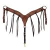 NRS Tack Roughout Rawhide Laced Tassel Breast Collar 1 NRS Tack Roughout Rawhide Laced Tassel Breast Collar -Western Cowboy Store 232235 747756