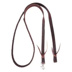 Martin Saddlery 5 Plait Latigo Rope Rein 7/8 In. X 7 1/2 Ft.