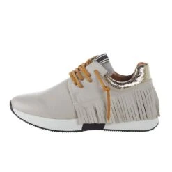 Shu Shop Ladies Bone Pepa Fringe Tennis Shoe -Western Cowboy Store 313 112 3