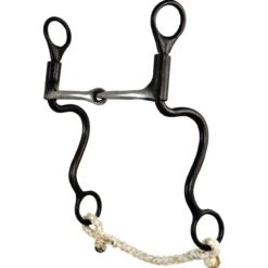 Dutton Narrow Flat Two-Piece Cavalry 8in. Cheek Bit