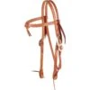 Nrs Tack Natural Knotted Browband Headstall With Tie Bit Ends -Western Cowboy Store 31616 default l