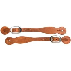 Nrs Tack Ranch Hand Series Natural Straight Spur Straps