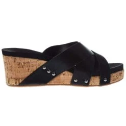 Corkys Footwear Women's Corky Amuse Black Wedge -Western Cowboy Store 41 0112 BLCK Q 05