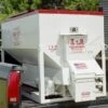 Ts Manufacturing Inc T&S . Trip Hopper Cattle Feeder 1500lb -Western Cowboy Store 54439 default l