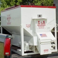 Ts Manufacturing Inc T&S . Trip Hopper Cattle Feeder 1500lb