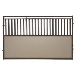 Priefert Premier Stall Panel 12` Bar Poly Installed