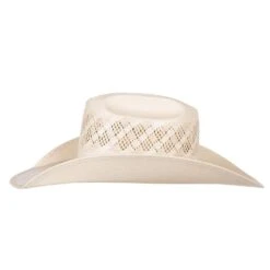 American Hats Wide Vent Ivory Tan 4 1/4in. Brim Open Crown 9 American Hats Wide Vent Ivory Tan 4 1/4in. Brim Open Crown -Western Cowboy Store 6300S2CCHOC42 21