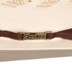 American Hats Wide Vent Ivory Tan 4 1/4in. Brim Open Crown 10 American Hats Wide Vent Ivory Tan 4 1/4in. Brim Open Crown -Western Cowboy Store 6300S2CCHOC42 31
