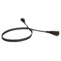 Austin Accent Inc. 5 Strand 2 Tassel Blue/Purple Hat Band