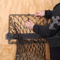 Tough 1 Original Hay Hoop Collapsible Wall Hay Feeder -Western Cowboy Store 88 7802N 223cc