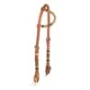 NRS Harness Leather And Rawhide Single Ear Headstall -Western Cowboy Store 97095 default l