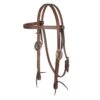 Nrs Tack 5/8in. Oiled Browband Headstall With Floral Cart Buckles -Western Cowboy Store 97122 default l